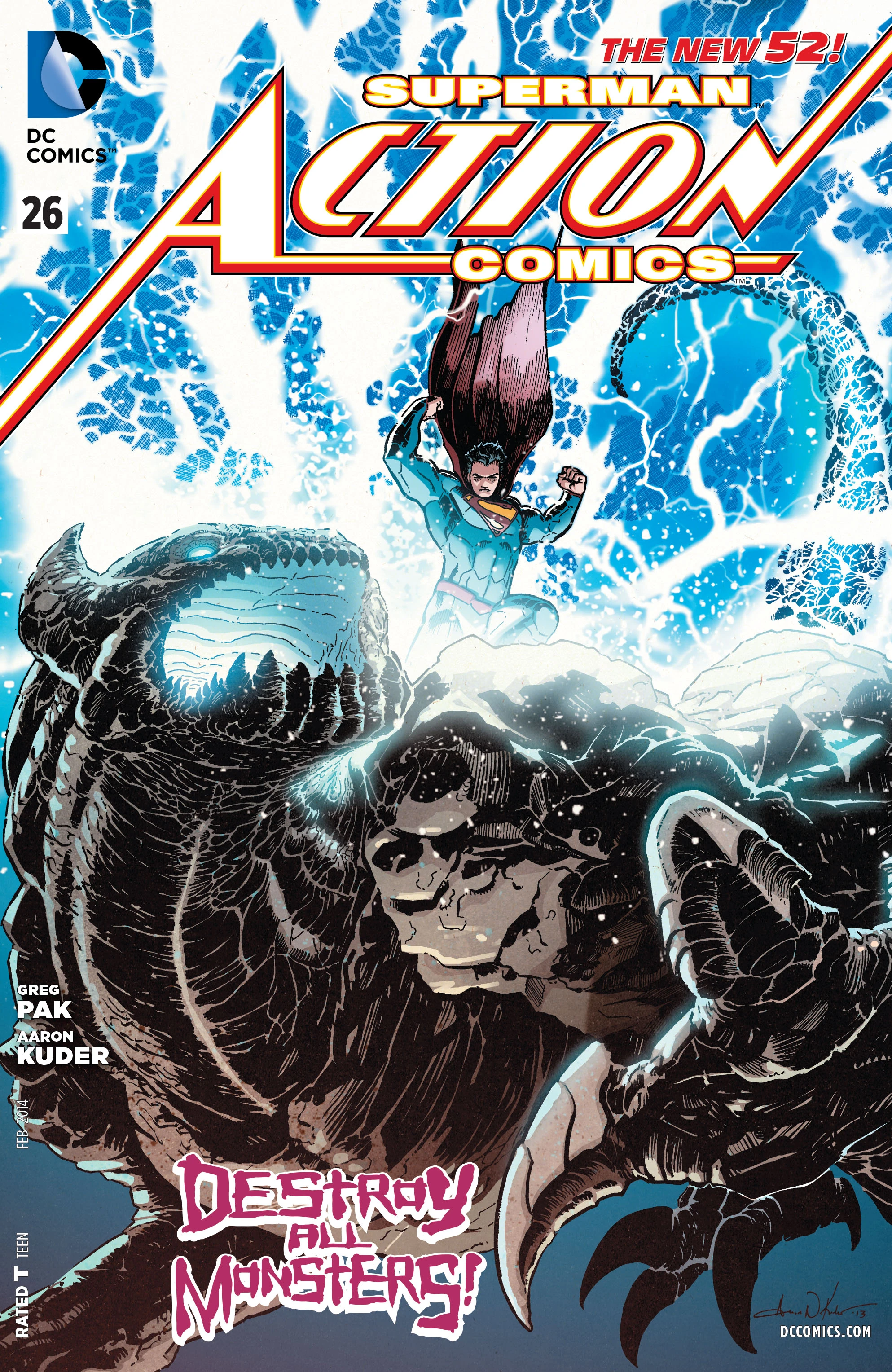 Action Comics #26 (DC, 2013 — Cover A) cover